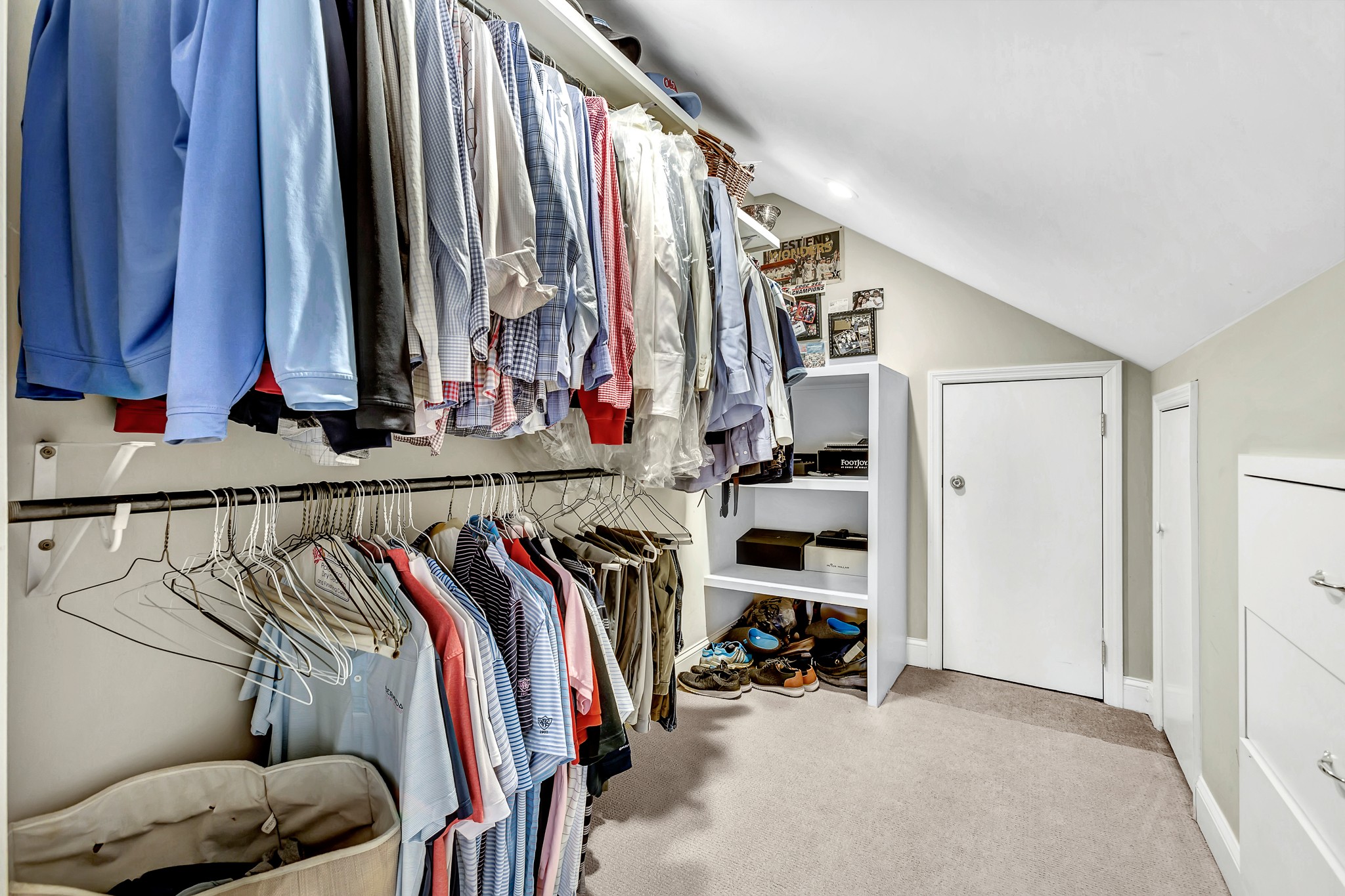 4028 Aberdeen Road Nashville, TN 37205 - Photo 26 of 41 a view of walk in closet with clothes and shoes