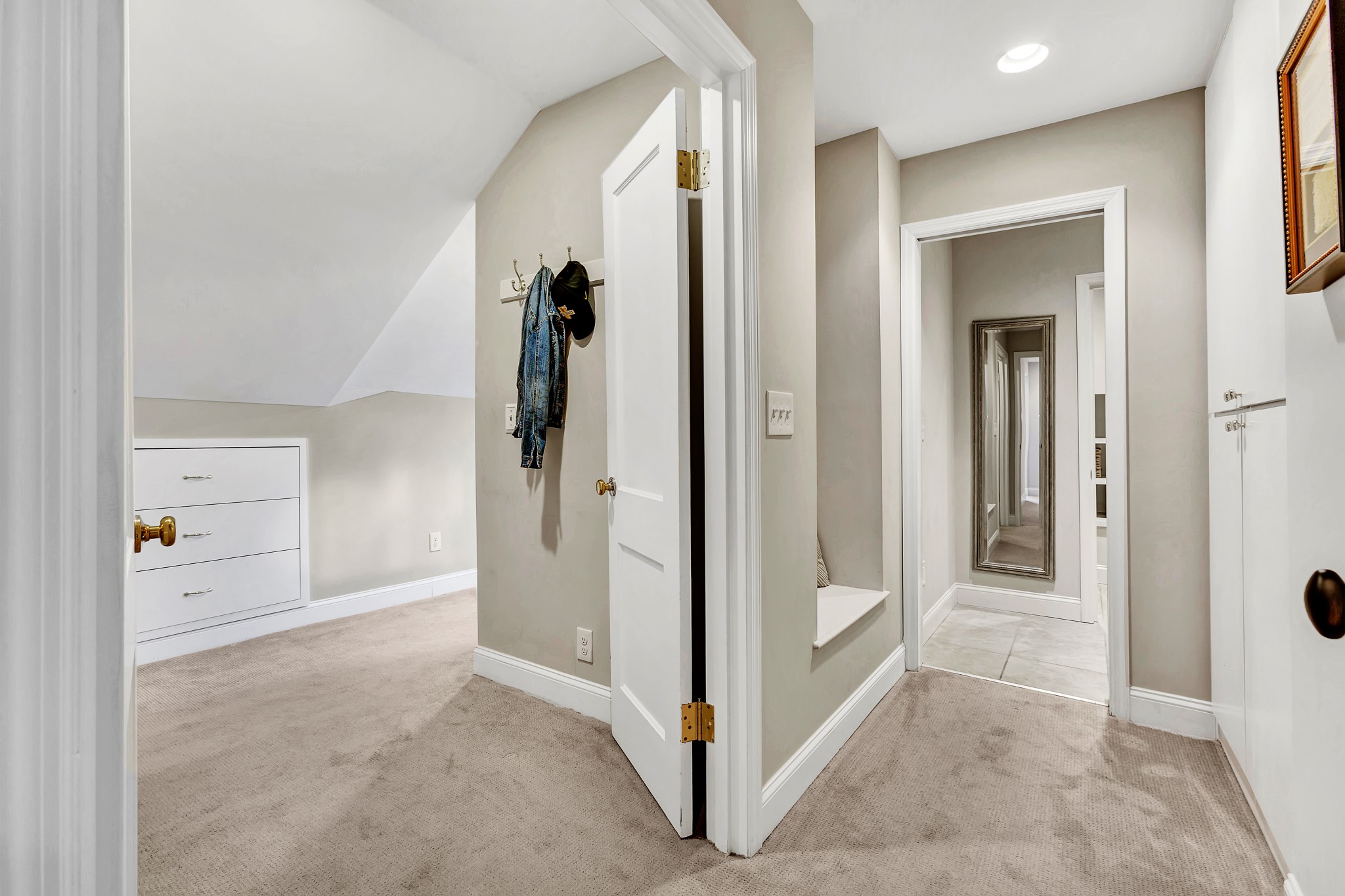 4028 Aberdeen Road Nashville, TN 37205 - Photo 29 of 41 wooden floor and closet in a room