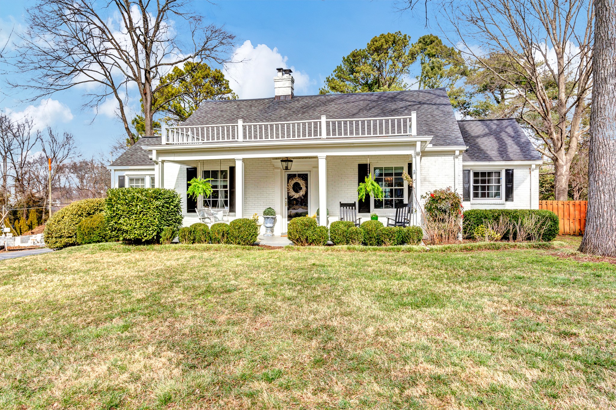 4028 Aberdeen Road Nashville, TN 37205 - Photo 3 of 41 front view of a house with a big yard