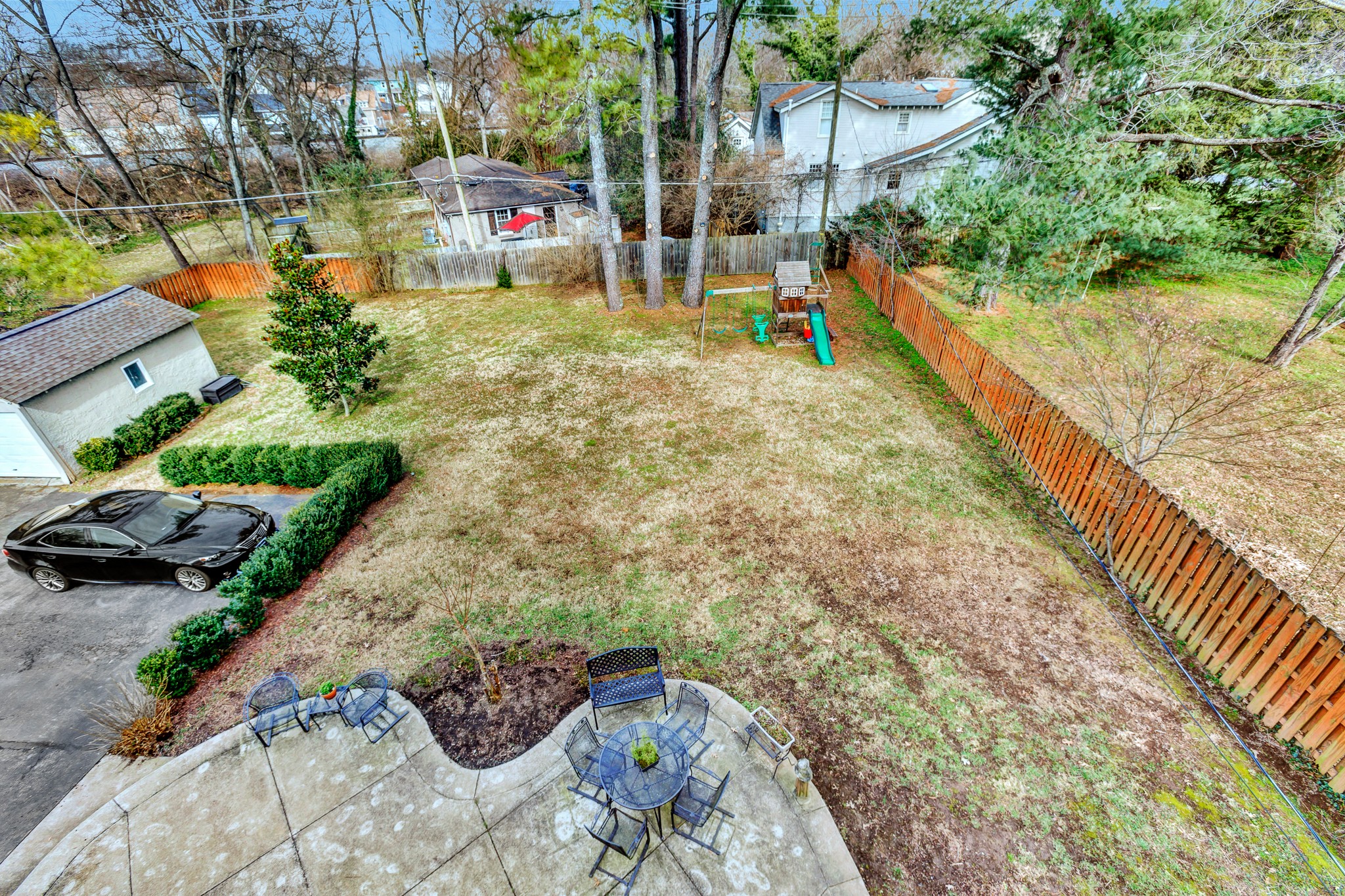 4028 Aberdeen Road Nashville, TN 37205 - Photo 35 of 41 a view of swimming pool with a bench in patio