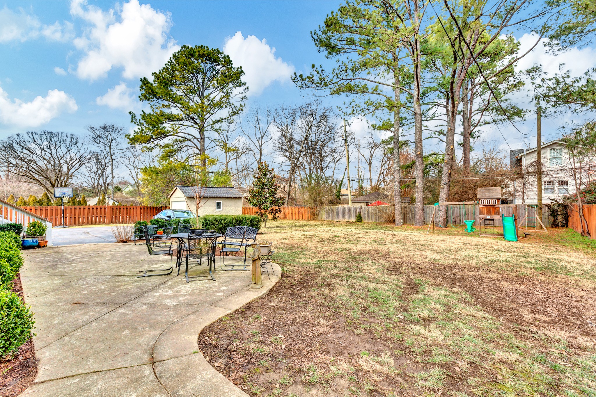 4028 Aberdeen Road Nashville, TN 37205 - Photo 38 of 41 a view of a park with swings and slides