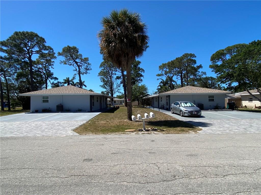 a car parked on the side of the road