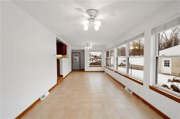 a view of a house with snow