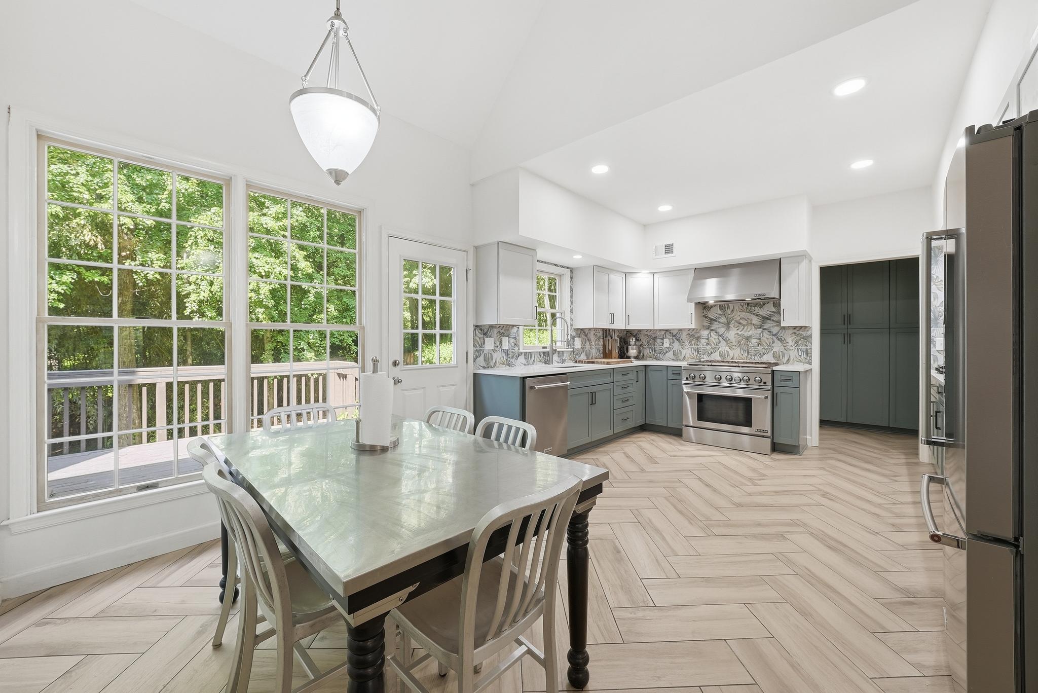15802 Radwick Lane Silver Spring, MD 20906 - Photo 13 of 53 Eat-In Breakfast Area, Hanging Light, New Flooring