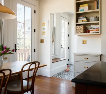 a view of a livingroom with furniture wooden floor and a window