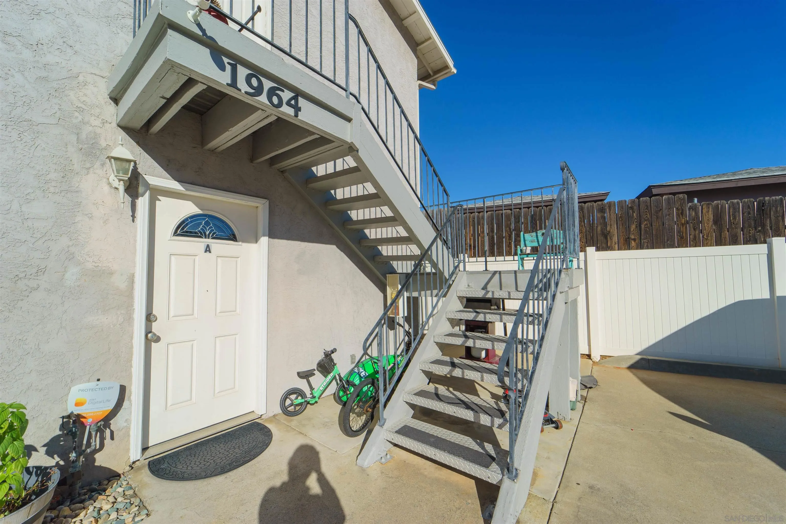 1964 Arnold Way Alpine, CA 91901 - Photo 7 of 9 a view of an entryway with wooden floor