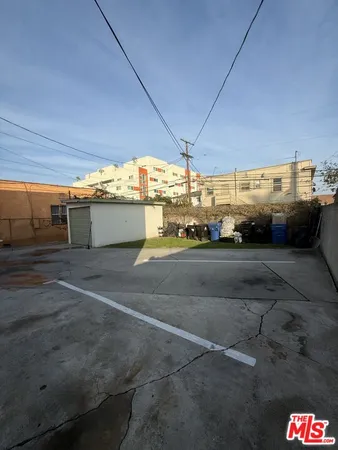 a view of a backyard of a house