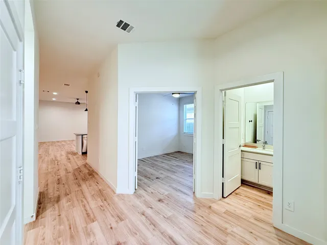 a view interior of the house and wooden floor