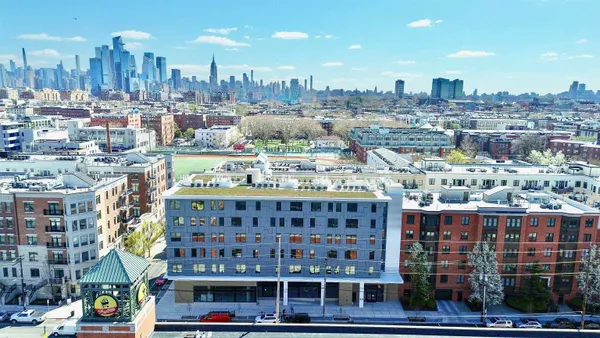 a city view