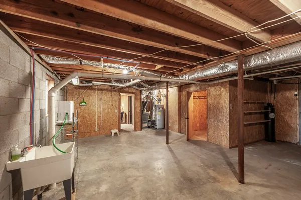 front view of a house with a small yard