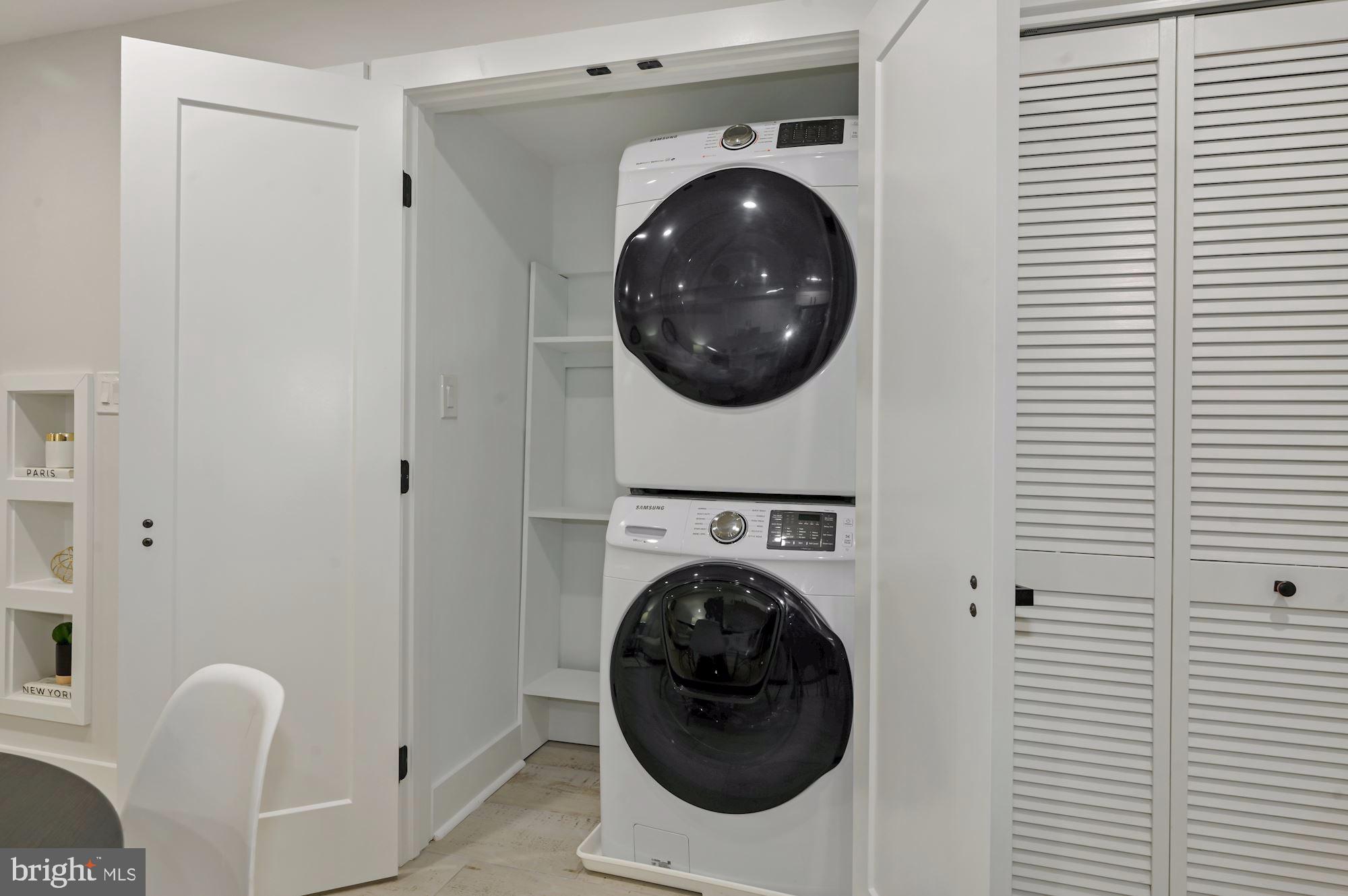 418 21st Street Northeast Washington, DC 20002 - Photo 30 of 48 a utility room with dryer and washer