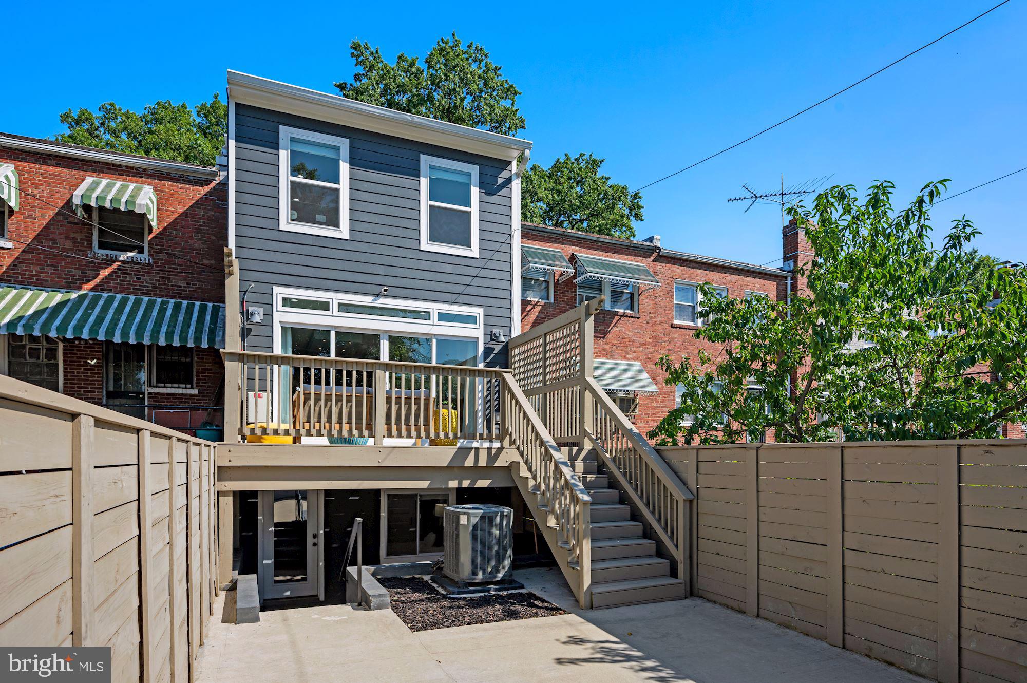 418 21st Street Northeast Washington, DC 20002 - Photo 38 of 48 a front view of a house with entryway