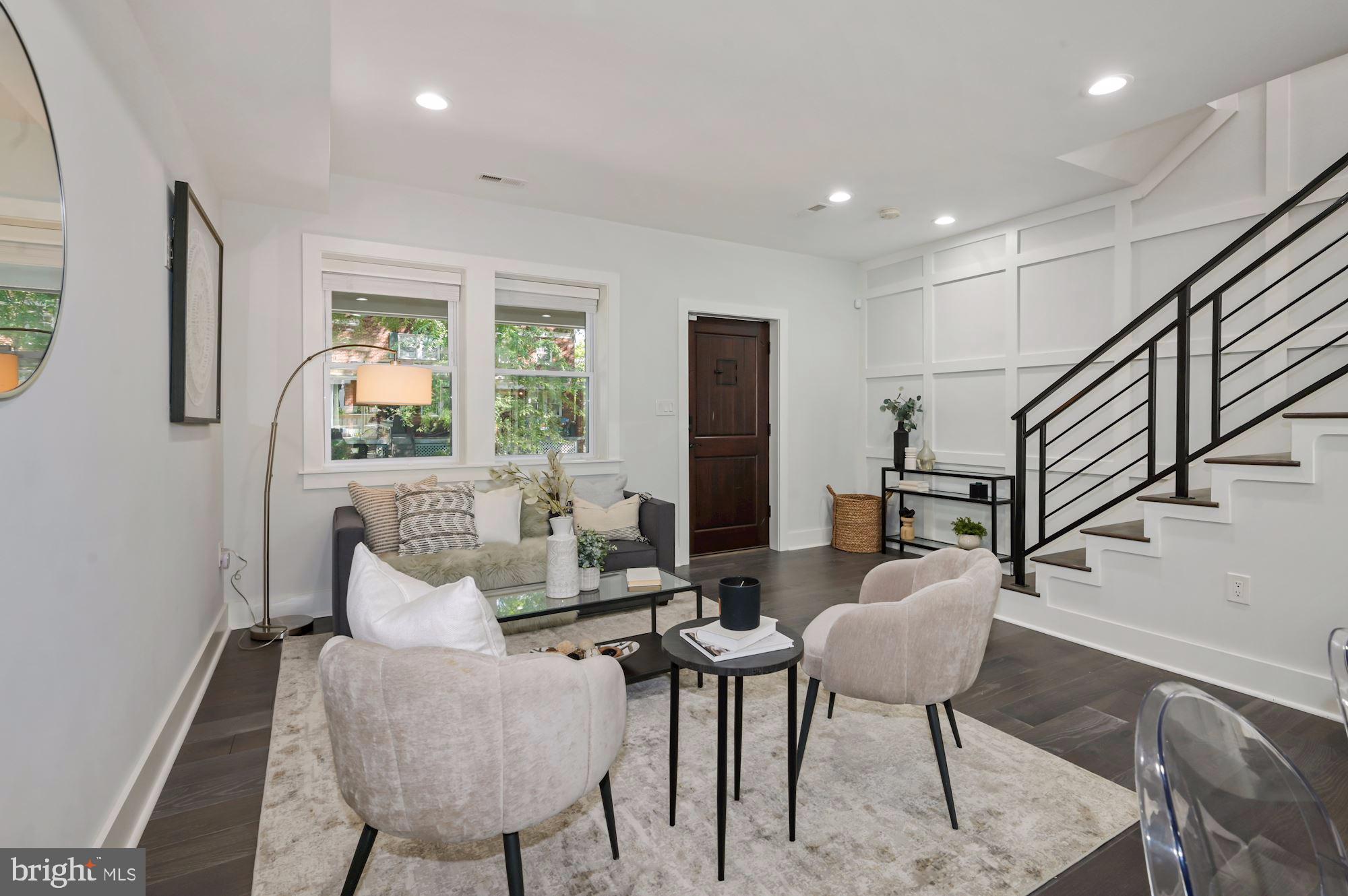 418 21st Street Northeast Washington, DC 20002 - Photo 5 of 48 a living room with furniture and a window