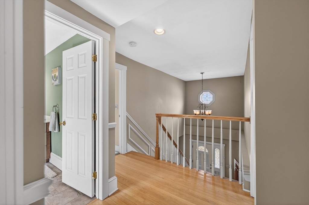 47 Singletary Avenue Sutton, MA 01590 - Photo 20 of 42 a view of hallway with wooden floor
