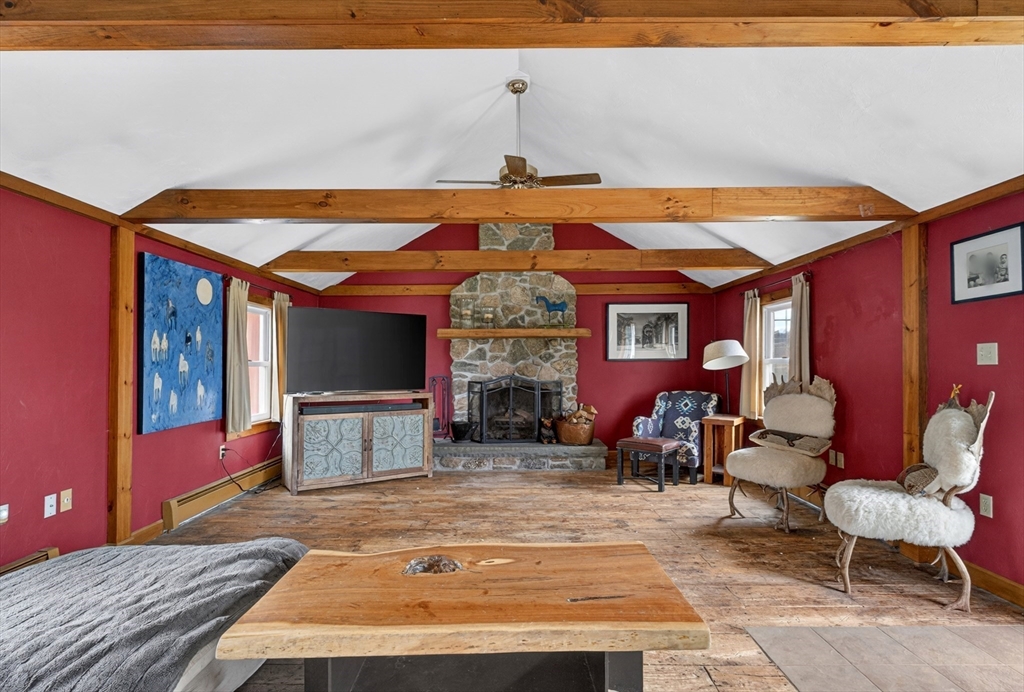 47 Singletary Avenue Sutton, MA 01590 - Photo 6 of 42 a living room with furniture a window and fireplace
