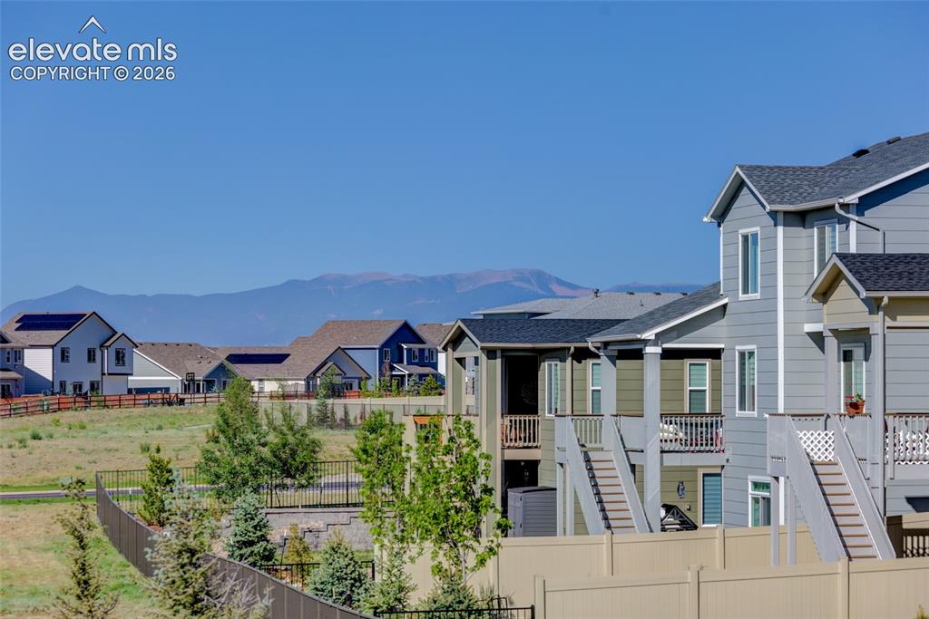 9734 Hidden Ranch Court Peyton, CO 80831 - Photo 22 of 29 Views to Pikes Peak from the deck