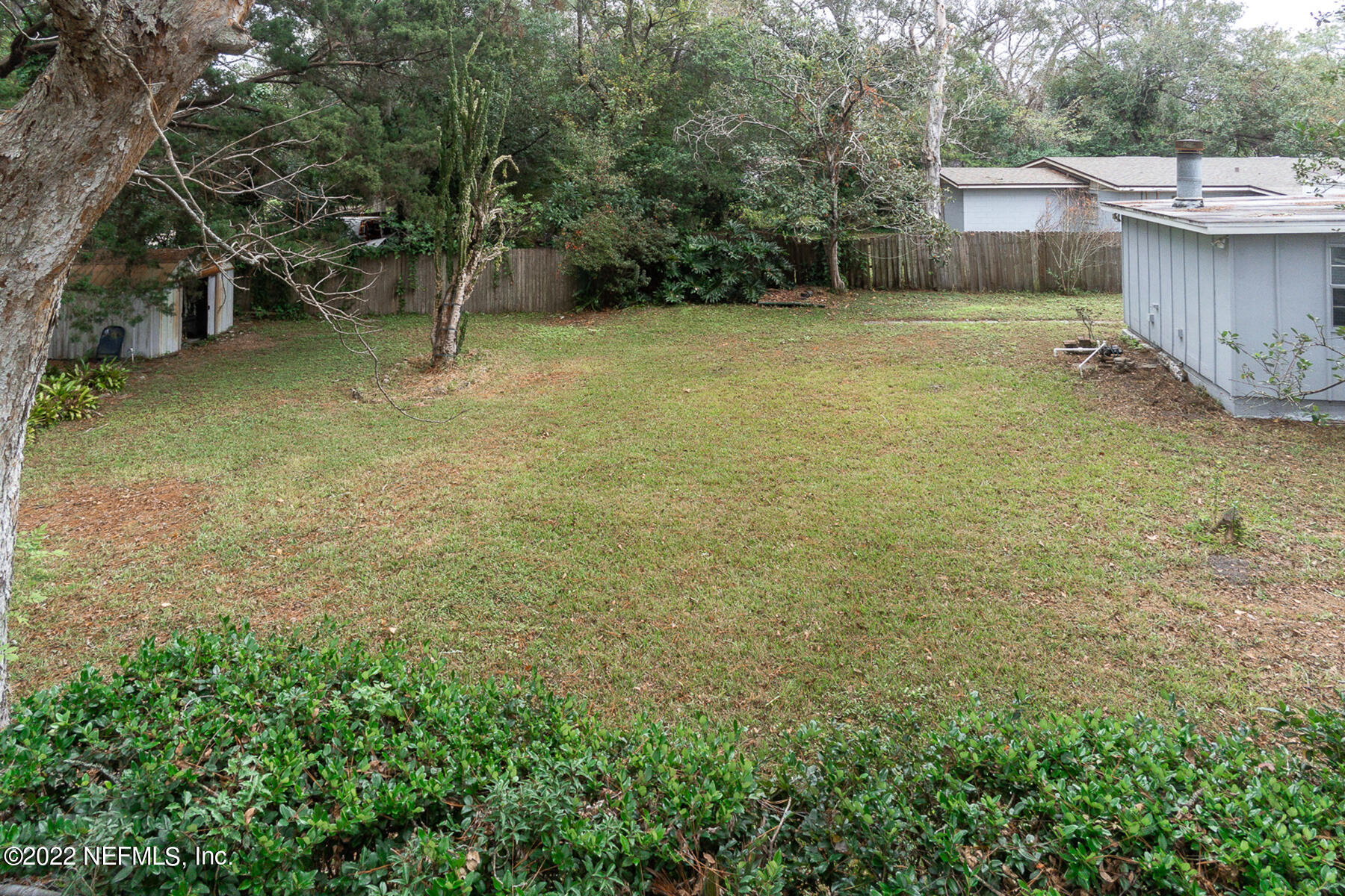 7403 Proxima Road Jacksonville, FL 32210 - Photo 27 of 30 a view of a backyard with a trees