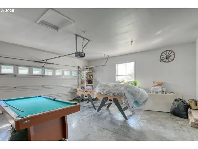 a room with furniture and a window