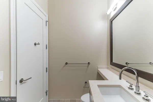 a bathroom with bathtub and shower