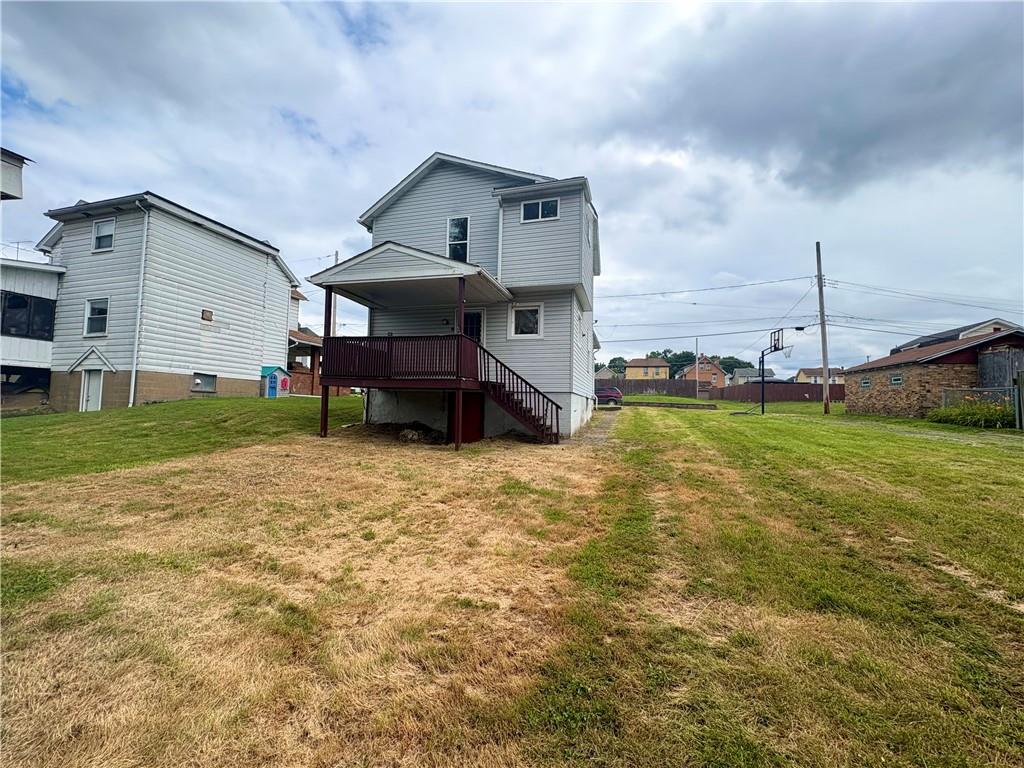 442 Park Street Rochester, PA 15074 - Photo 29 of 31 a view of a house with a yard and sitting area
