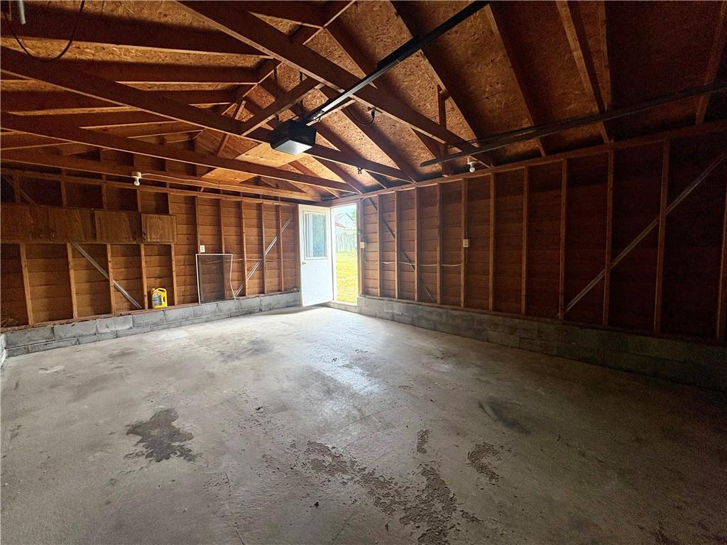 442 Park Street Rochester, PA 15074 - Photo 31 of 31 a view of an empty room with wooden walls