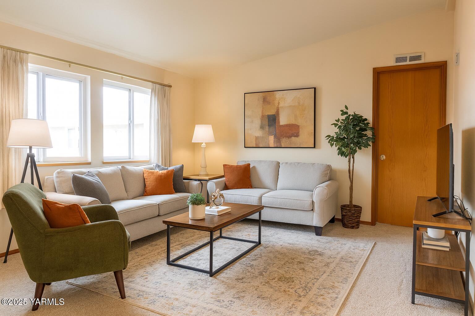 3701 Gun Club Road, Unit 120 Yakima, WA 98901 - Photo 3 of 36 living room AI staged
