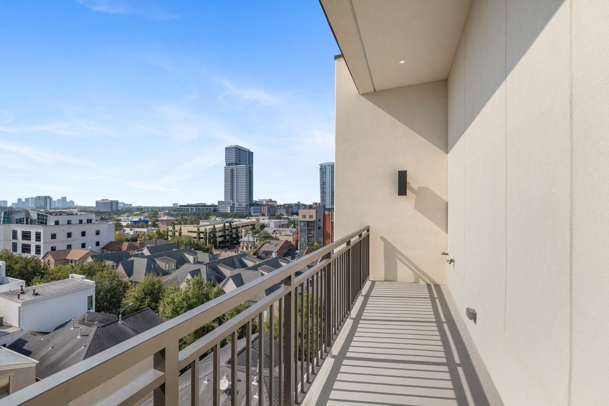 2323 West Main Street, Unit 703 Houston, TX 77098 - Photo 7 of 24 a view of a balcony with city view