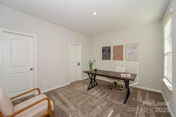 a view of brick building with many windows