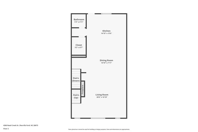 $2,205 | 4306 Reed Creek Drive, Sherrills Ford, NC 28673