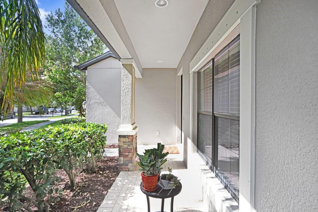 11719 Albatross Lane Riverview, FL 33569 - Photo 11 of 51 a potted plant sitting in front of a building