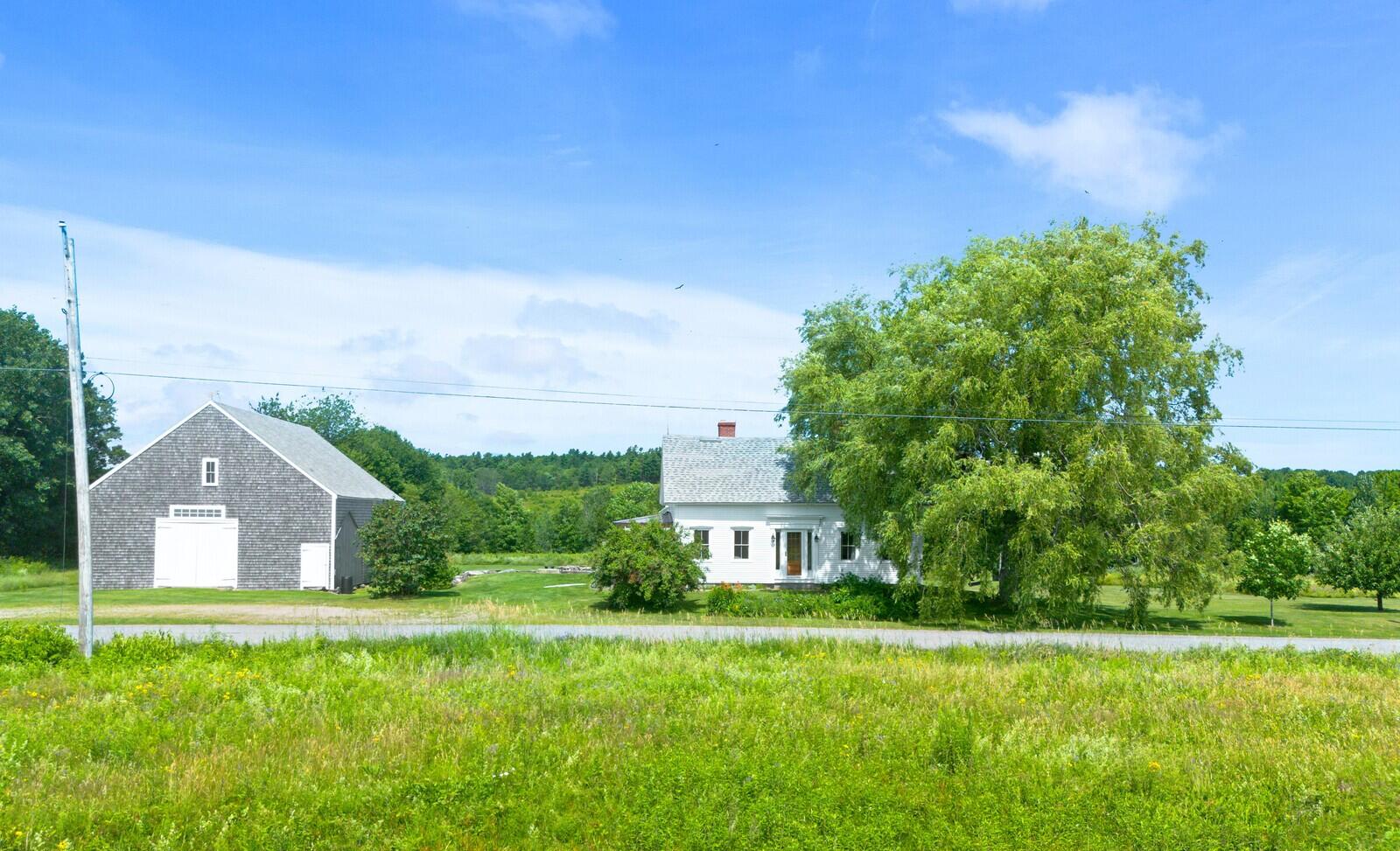 2140 Level Hill Road Palermo, ME 04354 - Photo 1 of 49 Quintessential Maine farmhouse!