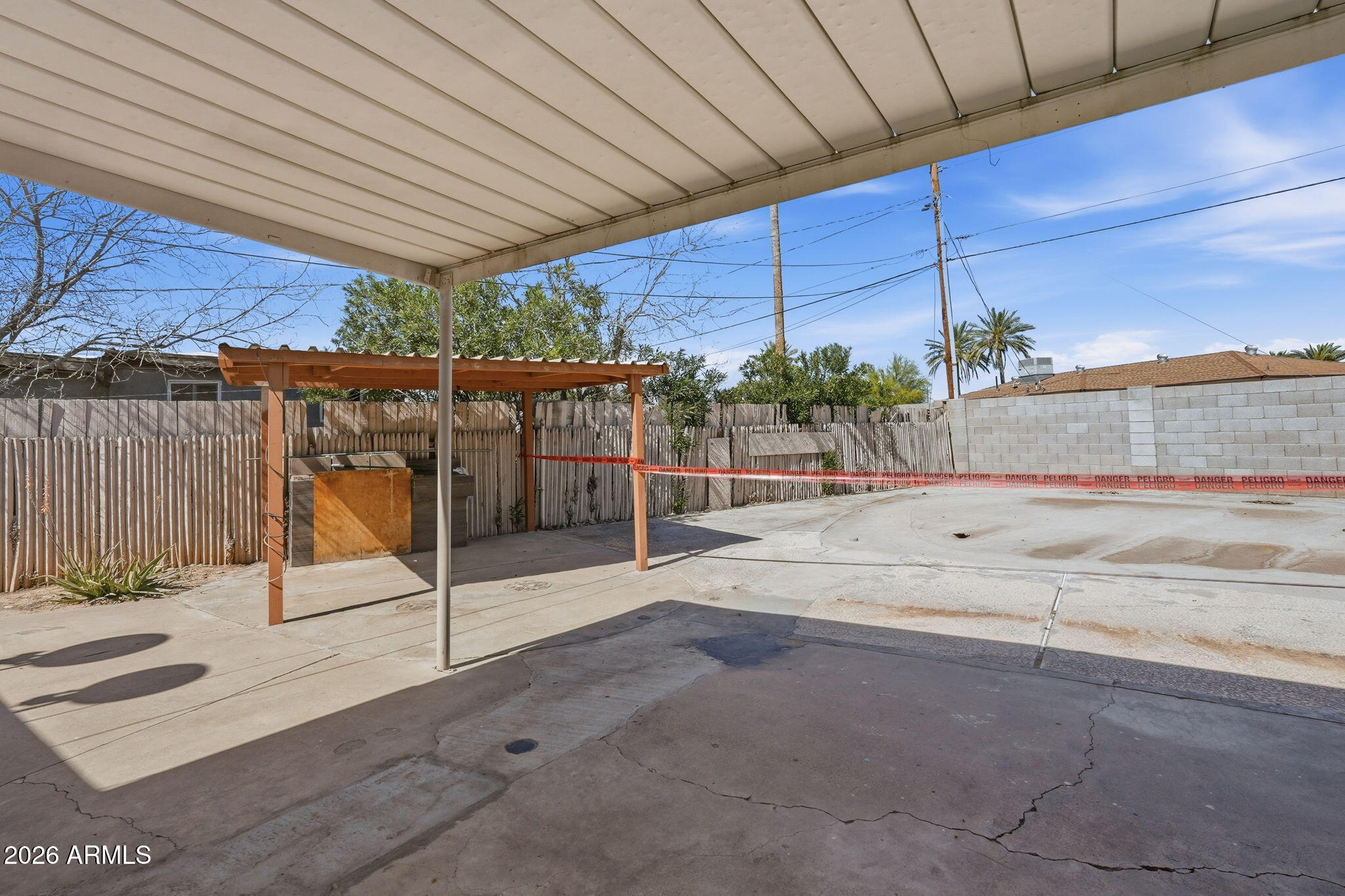 2206 West Rancho Drive Phoenix, AZ 85015 - Photo 23 of 29 a view of a backyard