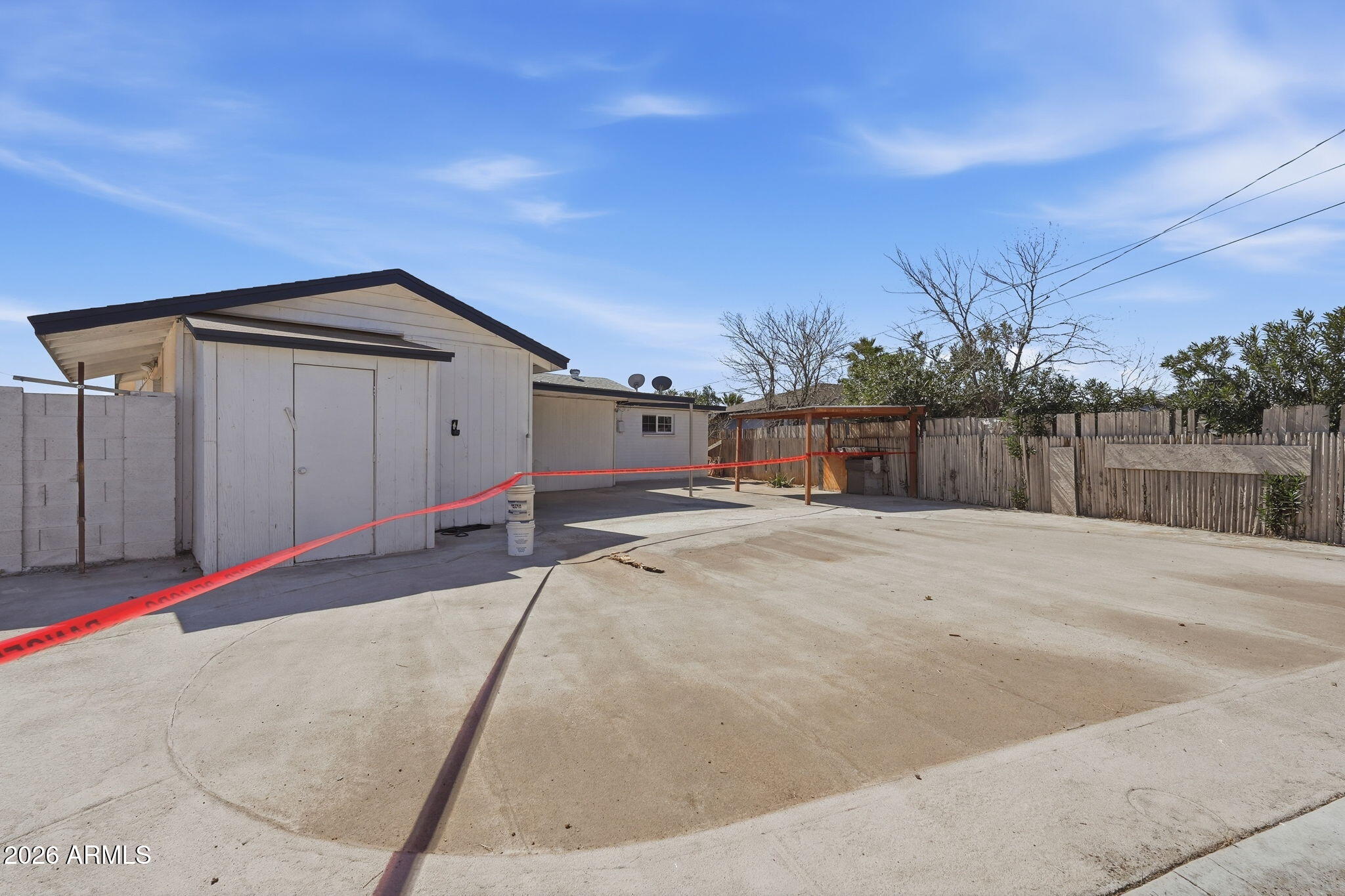 2206 West Rancho Drive Phoenix, AZ 85015 - Photo 26 of 29 a view of a house with a backyard