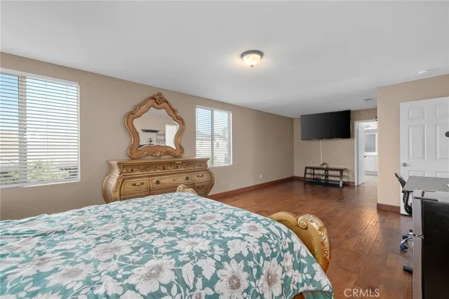 a workspace with furniture and window