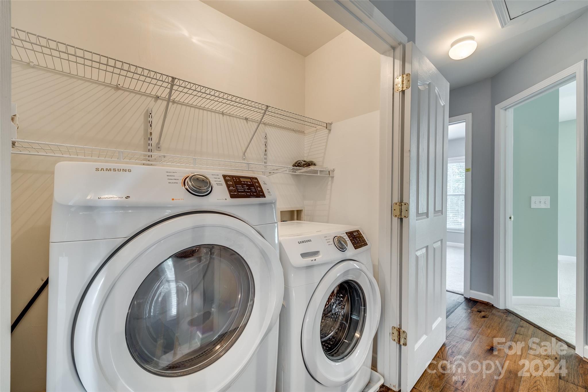 1107 Market Street Fort Mill, SC 29708 - Photo 25 of 30 a view of a storage & utility room with washer and dryer