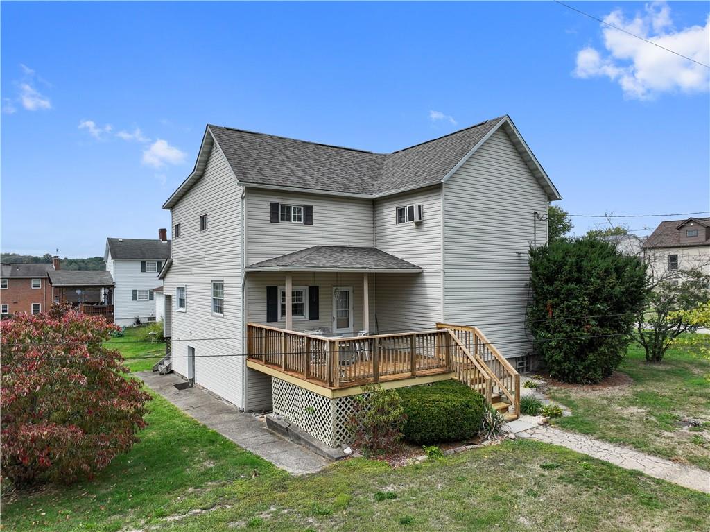 401 Delafayette Street Perryopolis, PA 15473 - Photo 25 of 32 a front view of a house with a yard
