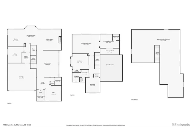 $565,000 | 11352 Leyden Street, Thornton, CO 80233