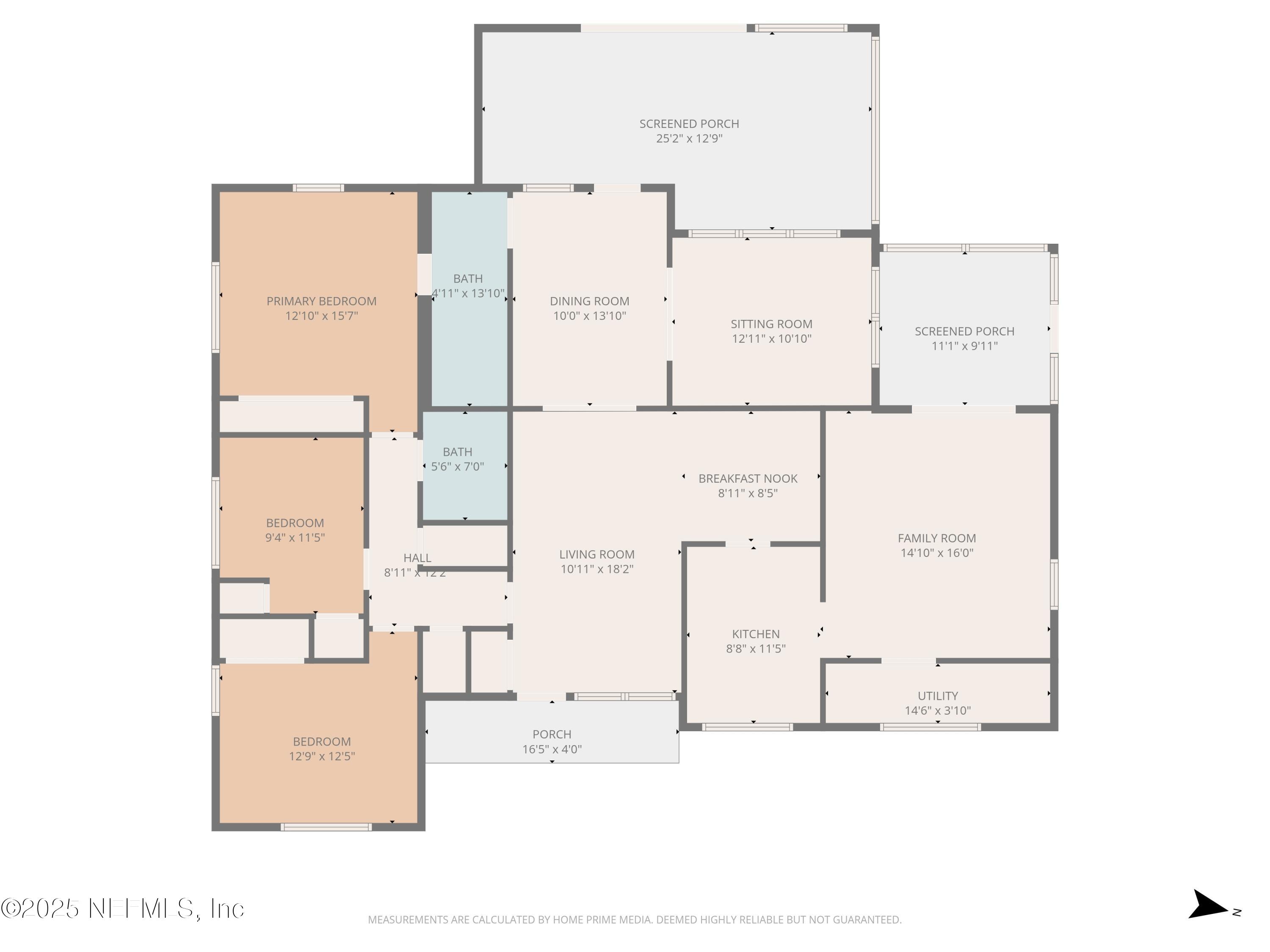 1020 Glynlea Road Jacksonville, FL 32216 - Photo 44 of 44 Floorplan
