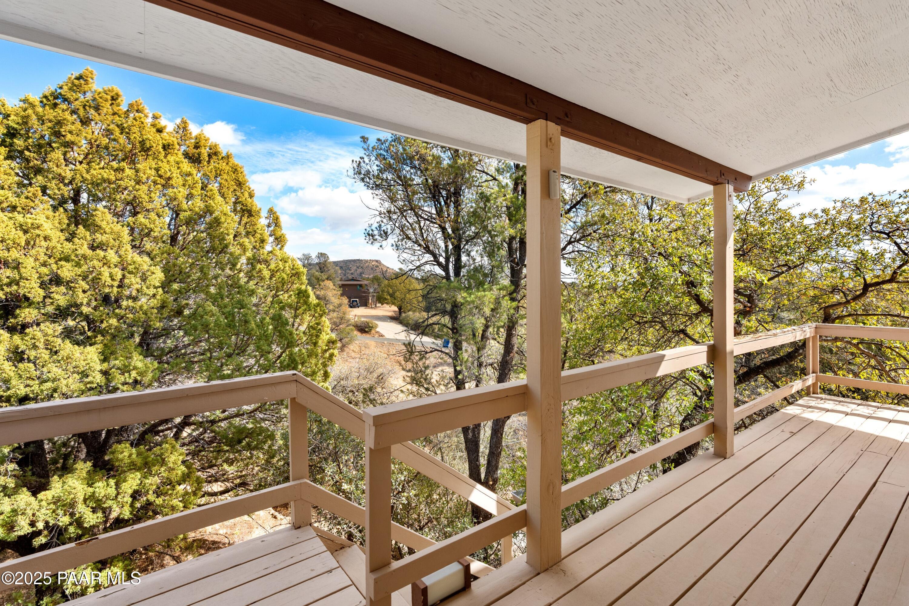 2198 Tonto Ridge Road Prescott, AZ 86305 - Photo 13 of 31 014_Deck View