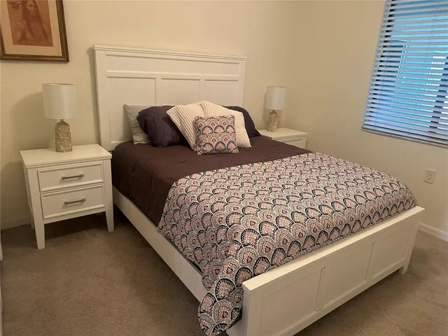 a view of a hallway to a room