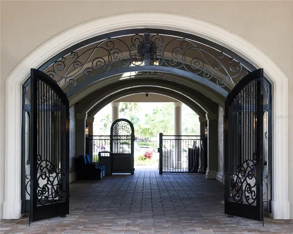 a view of balcony with wooden floor and lake view