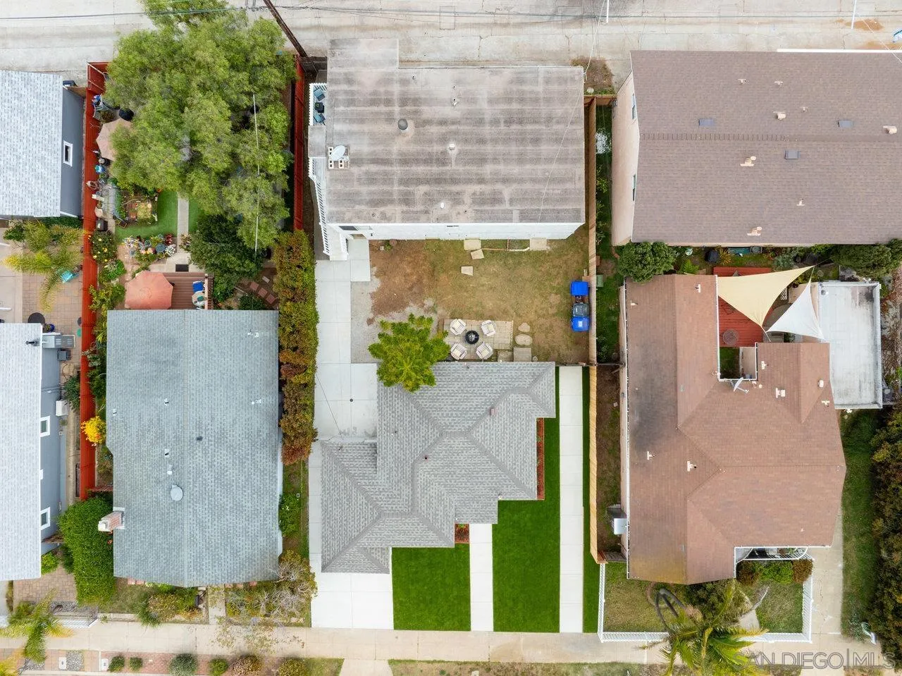4614-4616 Larkspur Street San Diego, CA 92107 - Photo 2 of 51 aerial view of a house