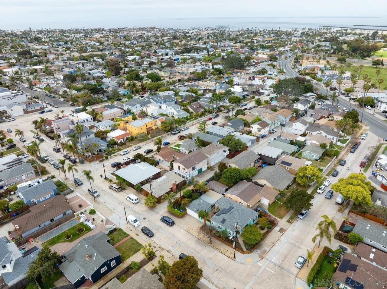 4614-4616 Larkspur Street San Diego, CA 92107 - Photo 46 of 51 an aerial view of a city