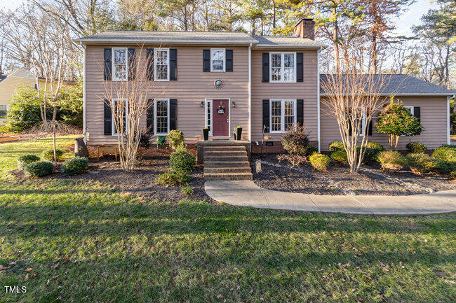 2903 Tavistock Drive Durham, NC 27712 - Photo 1 of 28 a front view of a house with garden