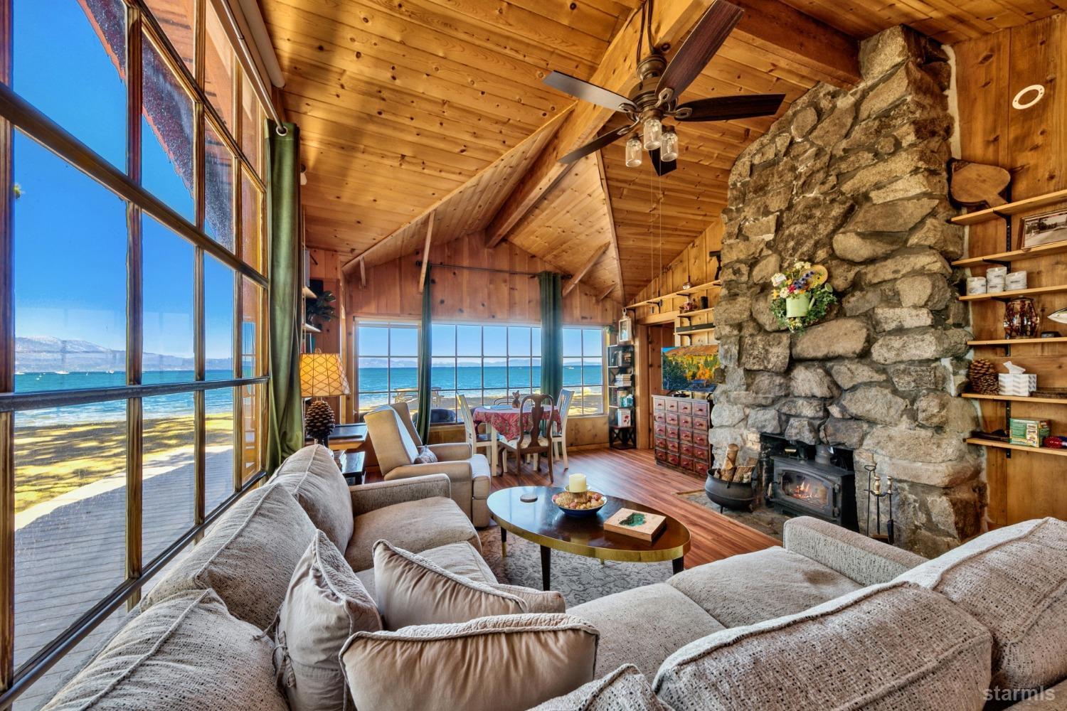 3865 Beach Road South Lake Tahoe, CA 96150 - Photo 16 of 35 a outdoor living space with furniture