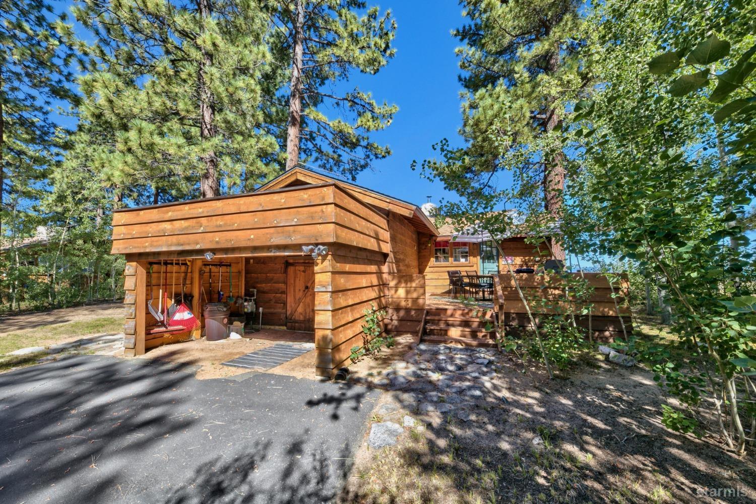 3865 Beach Road South Lake Tahoe, CA 96150 - Photo 5 of 35 an outdoor space with lots of trees