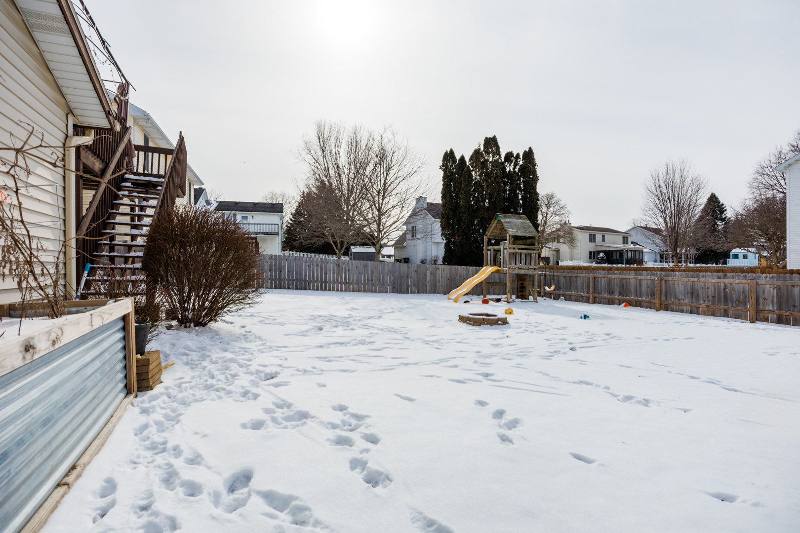 205 North Blair Drive Normal, IL 61761 - Photo 32 of 38 a view of roof and covered with snow in the background