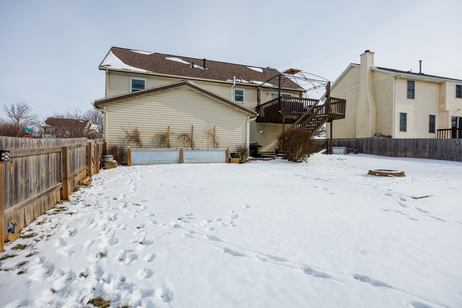 205 North Blair Drive Normal, IL 61761 - Photo 33 of 38 a view of a house with snow on the road