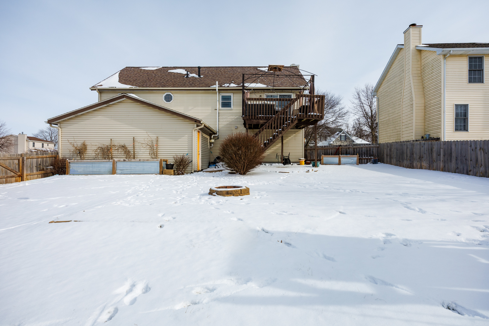 205 North Blair Drive Normal, IL 61761 - Photo 34 of 38 a view of a house with snow on the road