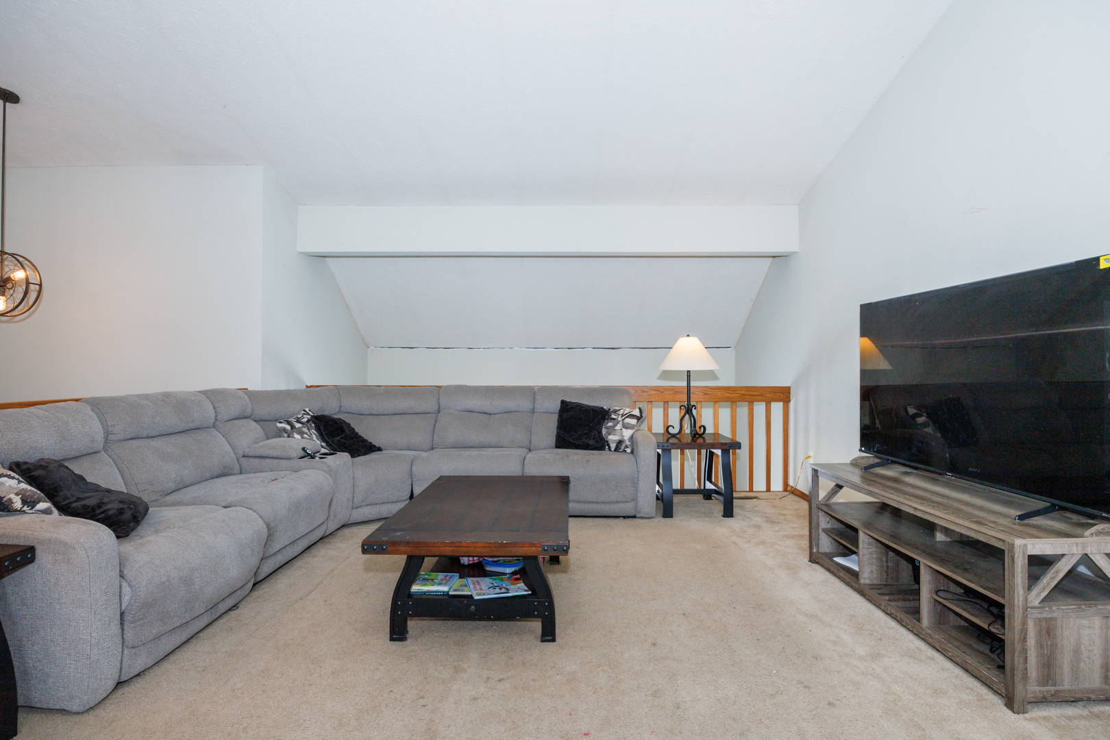 205 North Blair Drive Normal, IL 61761 - Photo 5 of 38 a living room with furniture and a fireplace